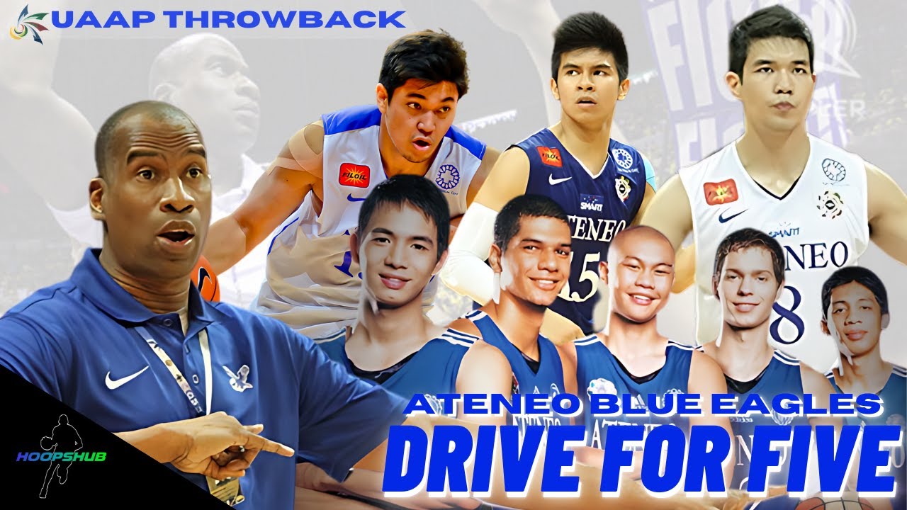 Drive For Five: The Ateneo Blue Eagles Win Their 5th Straight UAAP Championship 🏆🏆🏆🏆🏆