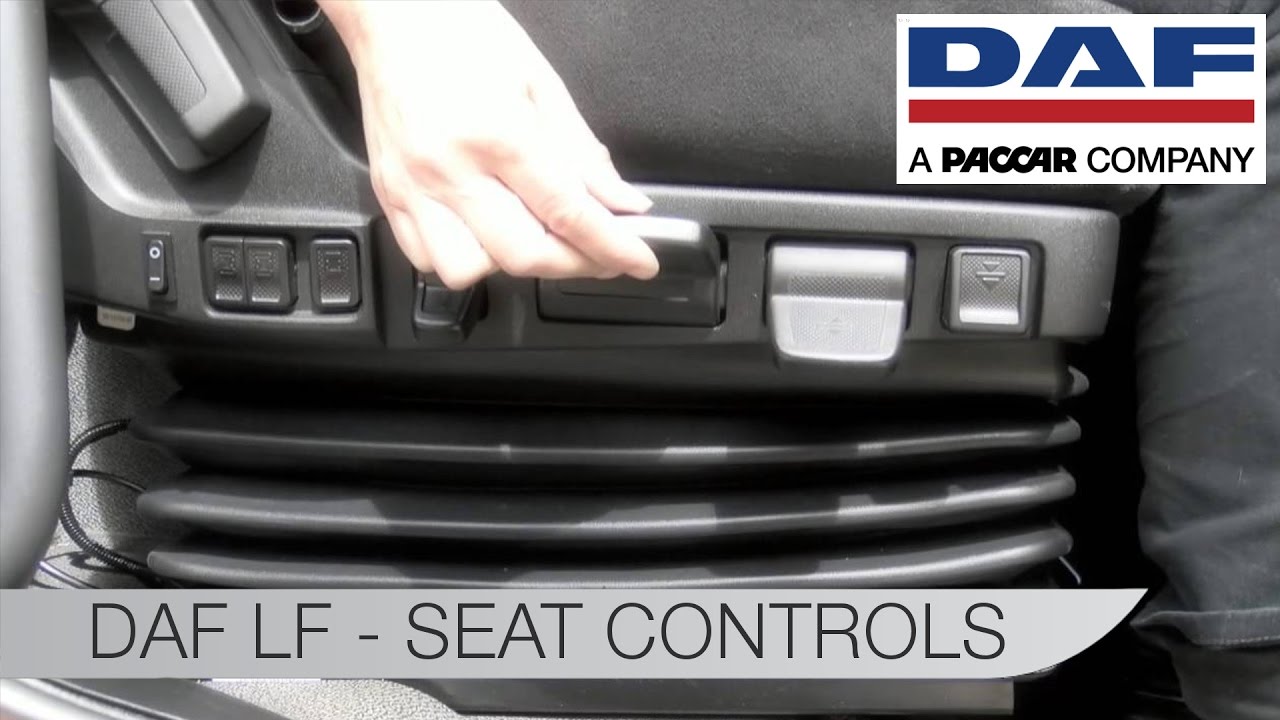 DAF Trucks UK | LF Driver Training | Seat Controls
