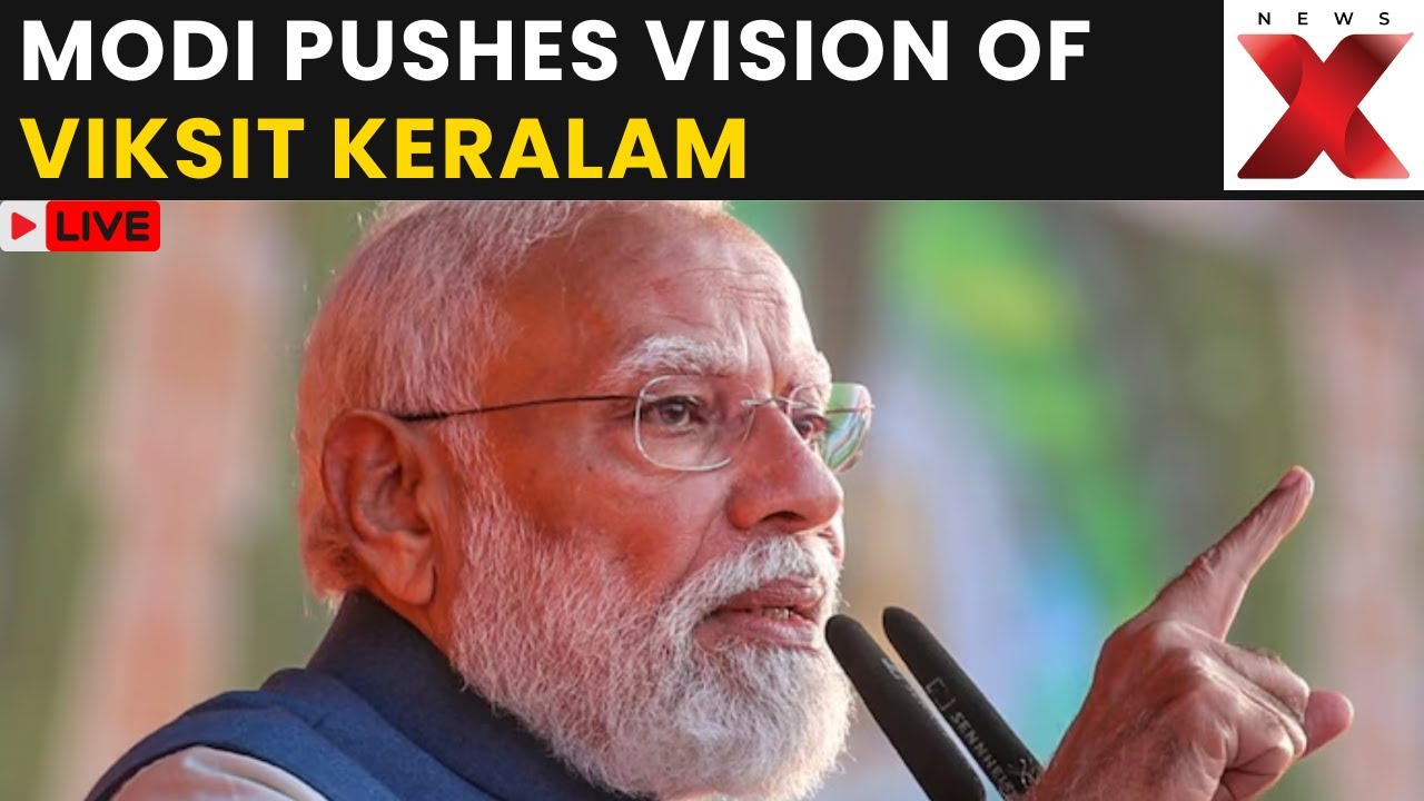 PM Modi Kerala Visit LIVE: PM Modi Pushes ‘Viksit Keralam’ Vision, Welcomes Move to Rename State