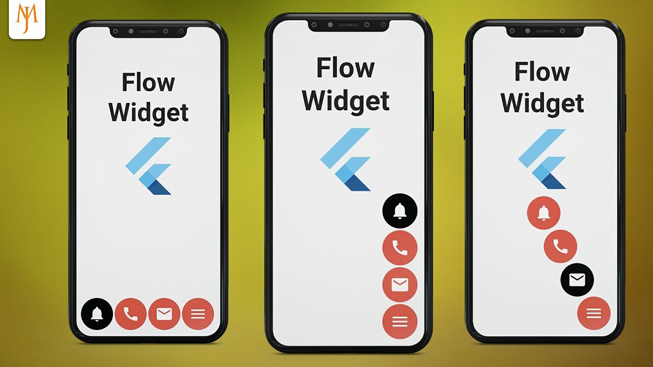 Flutter Tutorial - How To Use Flow Widget | Control Multiple Animations