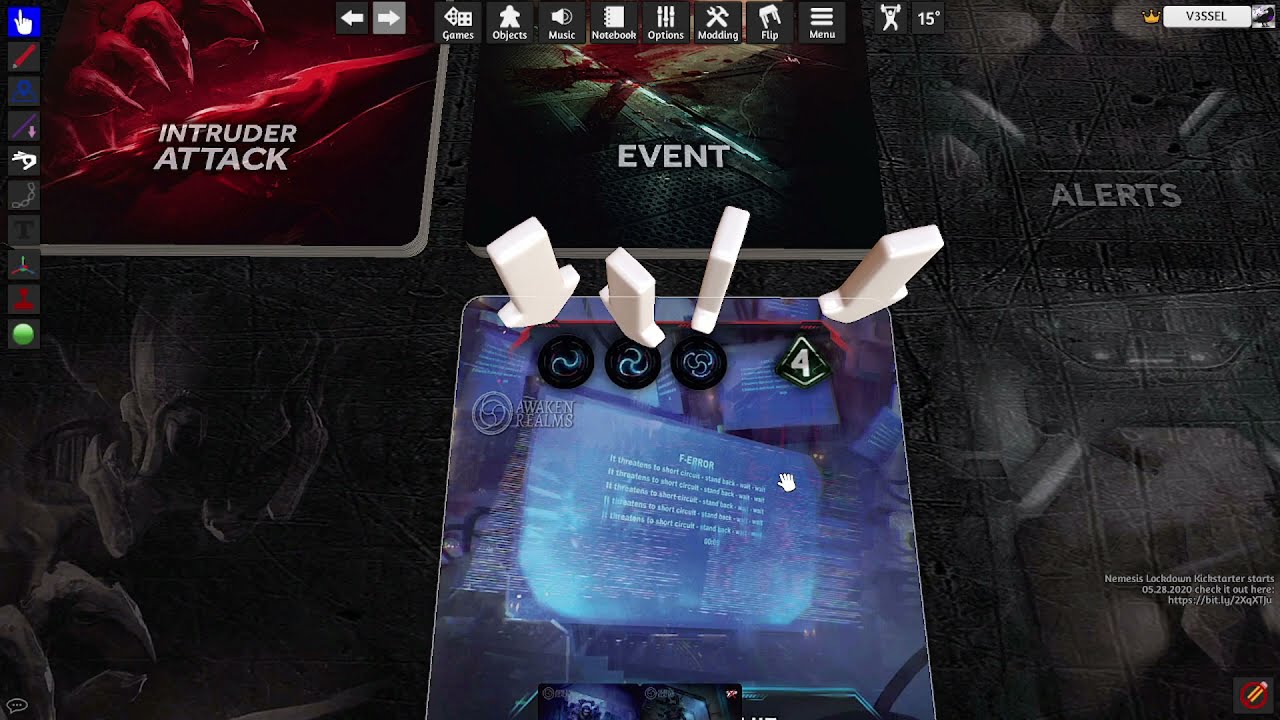 Nemesis Board Game Solo [Full] (2 Years ago)