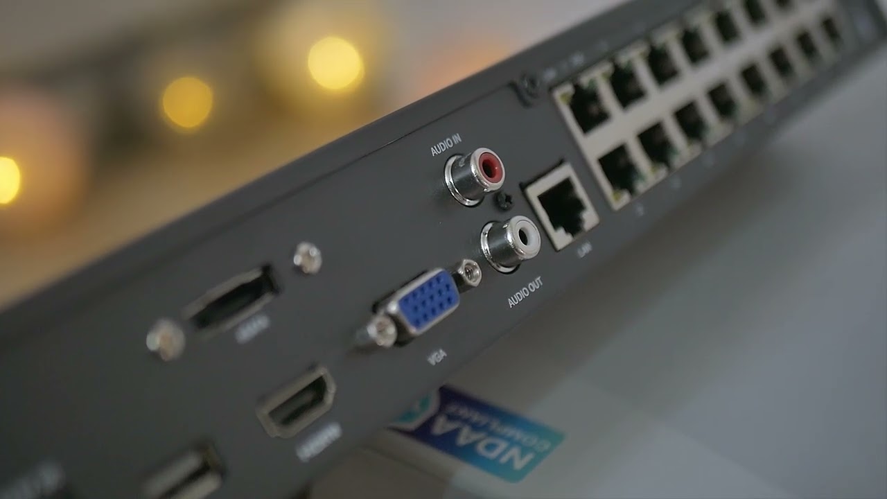 UNBOXING seria VIGI NVR2016H - 16-kanałowe sieciowe rejestratory wideo
