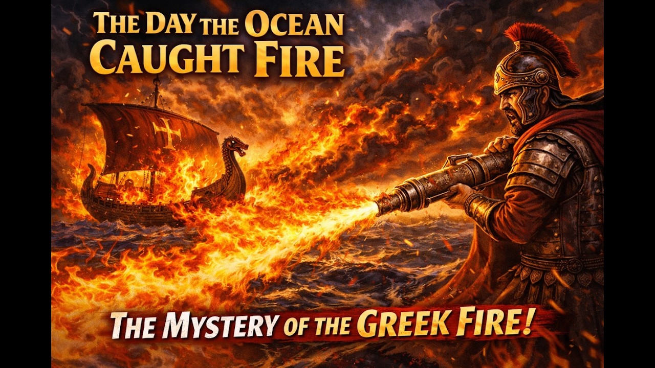 The Day the Ocean Caught Fire — The Mystery of the Greek Fire!