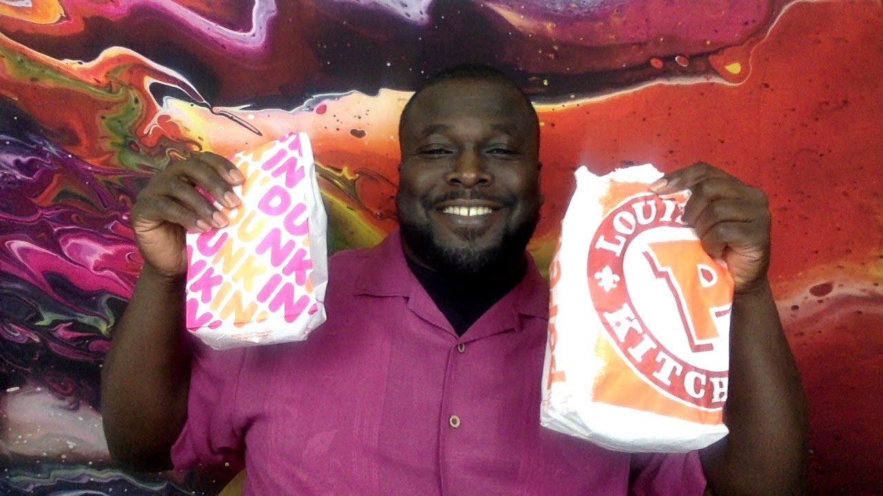 'Take out Tuesday' with Mister Just_Anne part2  "Trying Popeyes and Dunkin' Donuts"