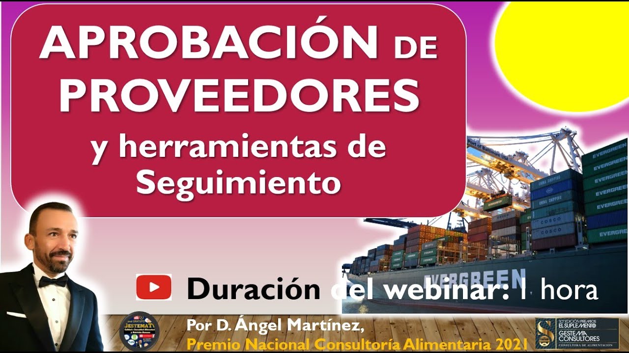 💪 La APROBACIÓN y VERIFICACIÓN de PROVEEDORES 🏭 Industria Alimentaria