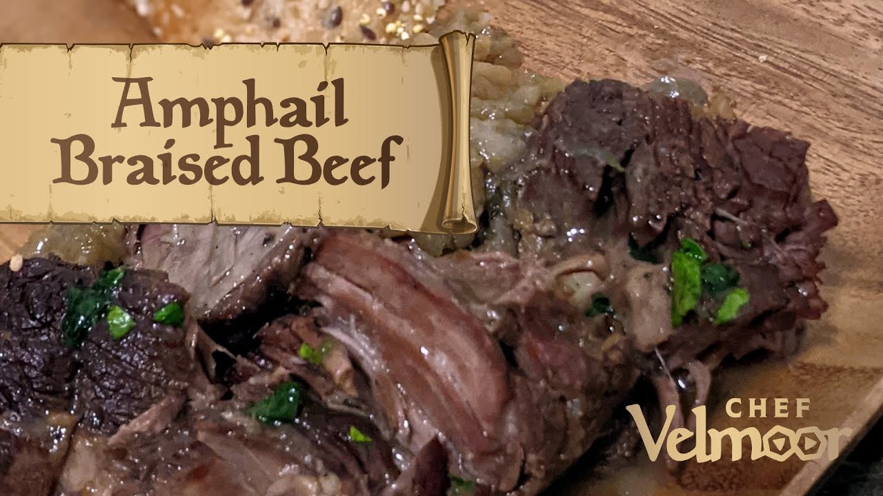 Heroes' Feast - Amphail Braised Beef - D&D Cookbook