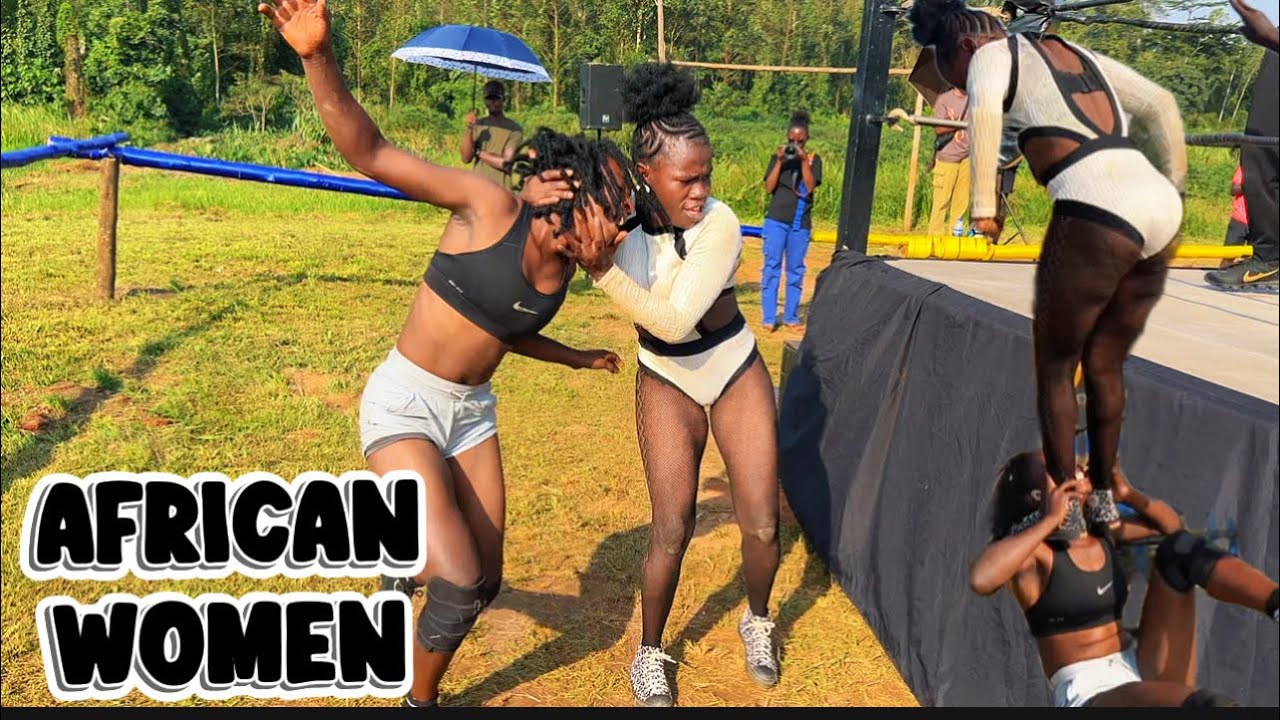FULL MATCH! African women wrestling! LIPANDA VS HOPE at sperm wars 2025