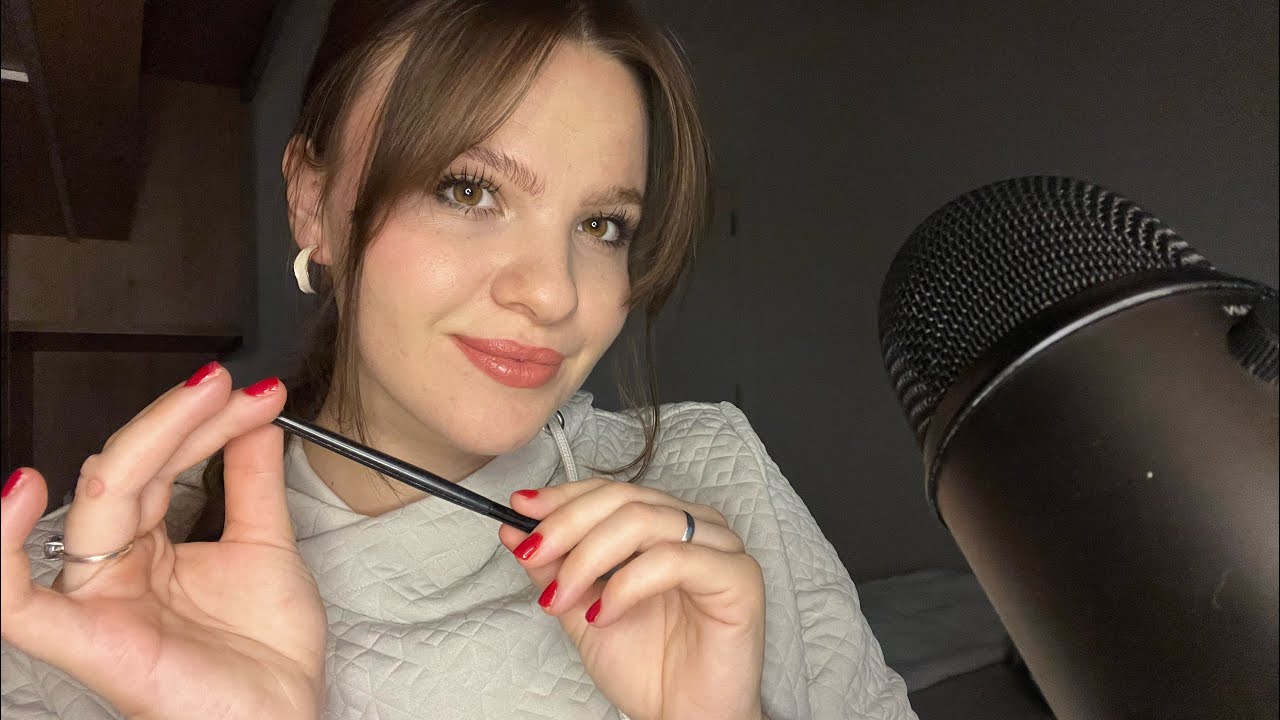 Mouth sounds, opuštanje četkicom, mjerenje lica, trigeri sa kosom😍😴
