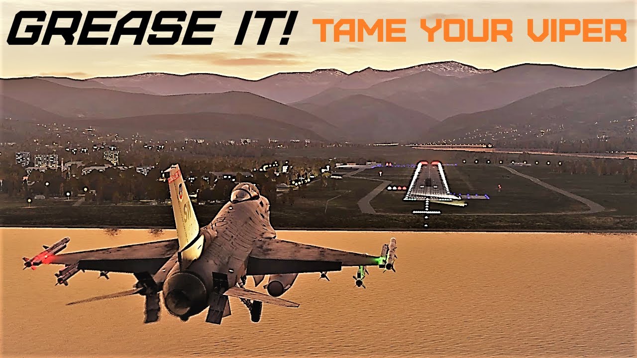Легкая посадка | DCS F-16C