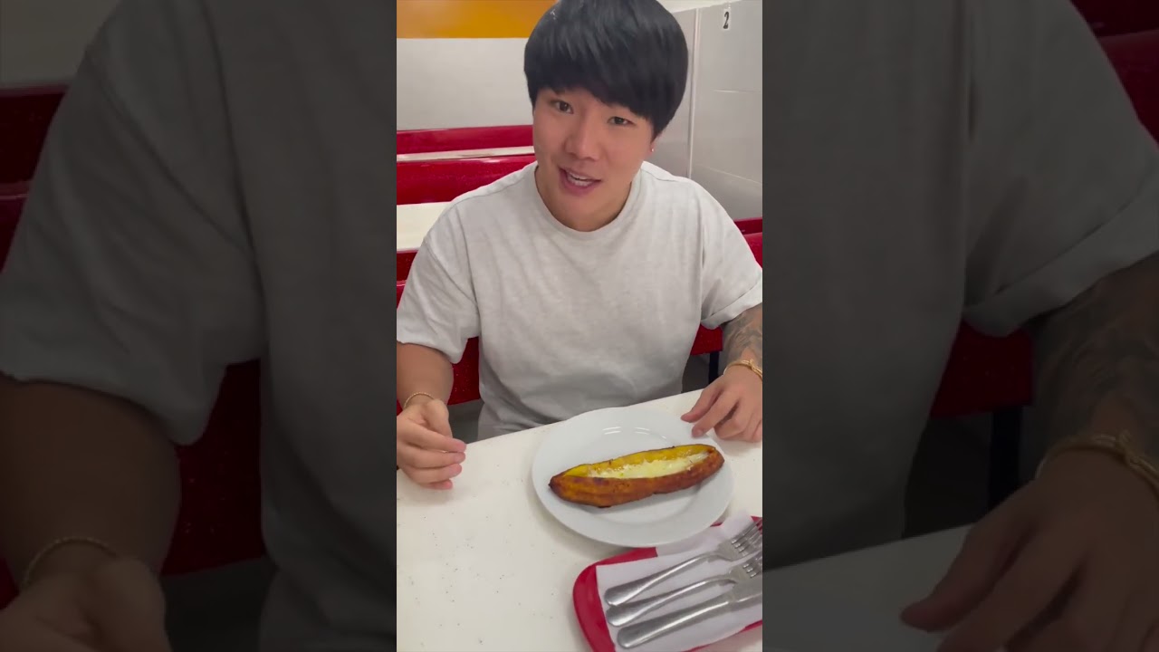 coreano probando comida tipica colombiana con queso | Zion Hwang #zionhwang #viviendoencolombia