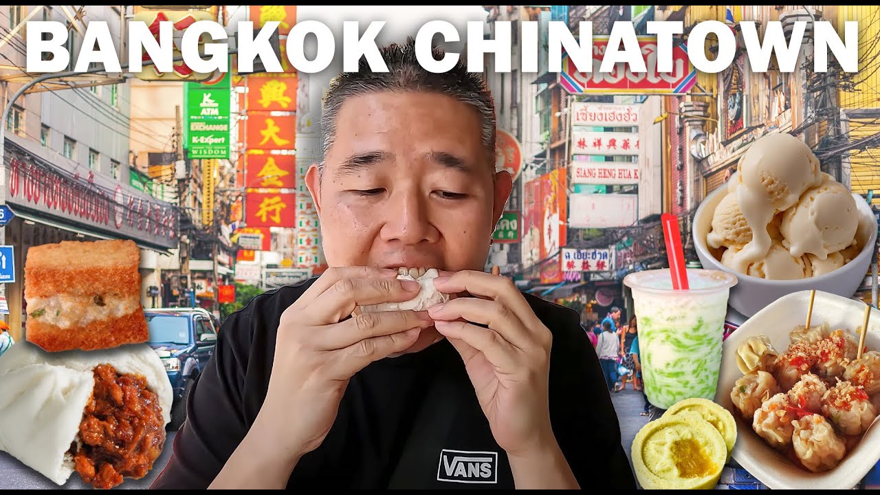 Рай уличной еды в районе ЧАЙНАТАУН в Бангкоке 🇹🇭 Утро ЛУЧШЕ НОЧИ!?