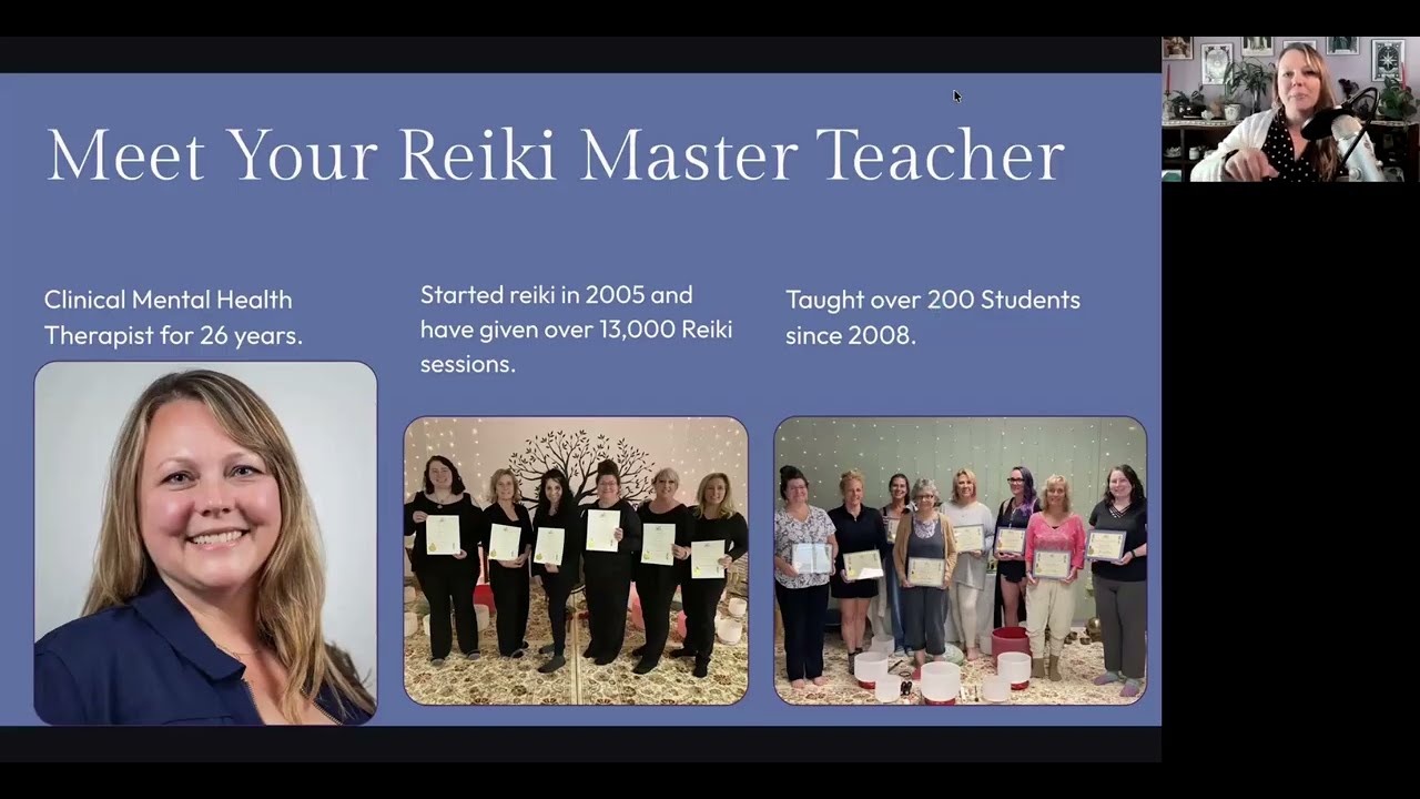 Become a Reiki Master this year! Attend April Hannah's Reiki Master Intensive Training.