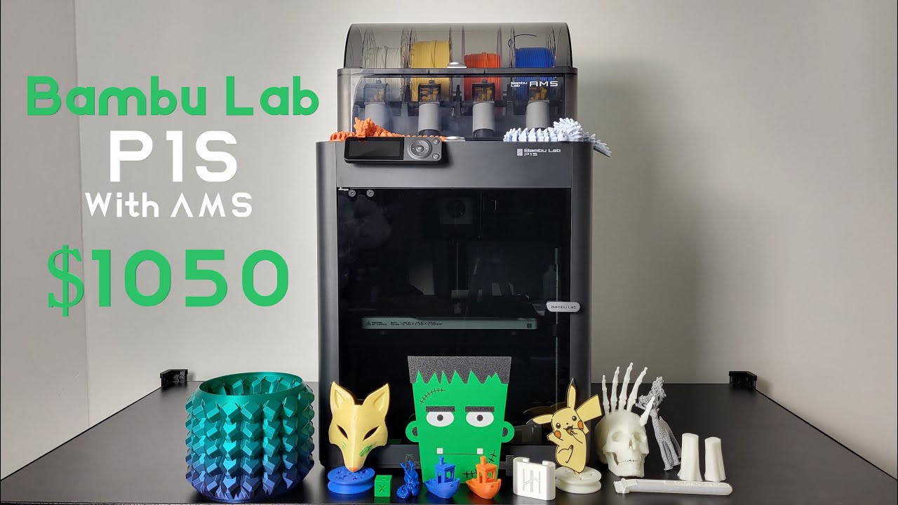 Обзор Bambu Lab P1S с AMS | Один на все случаи жизни