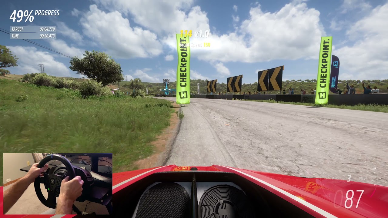 Reservorio Sprint top 1% run (01:58:630) | Ferarri FXX K | Thrustmaster T300 RS GT