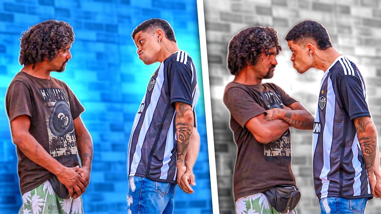 ENCARAND0 ESTRANH0S - pegadinha