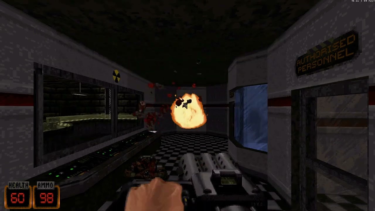Duke Nukem 3D usermap Hydrofusion Substation (2001)