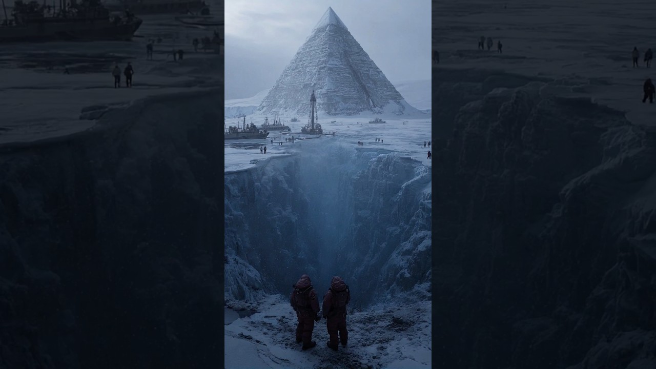 Pyramids Discovered Underneath the Ice in Antarctica
