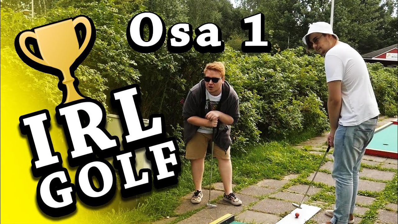 Minigolfia OIKEILLA RADOILLA!