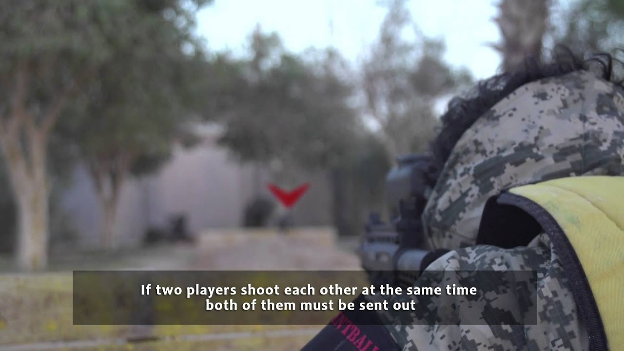 paintball safety rules / قواعد وشروط السلامة