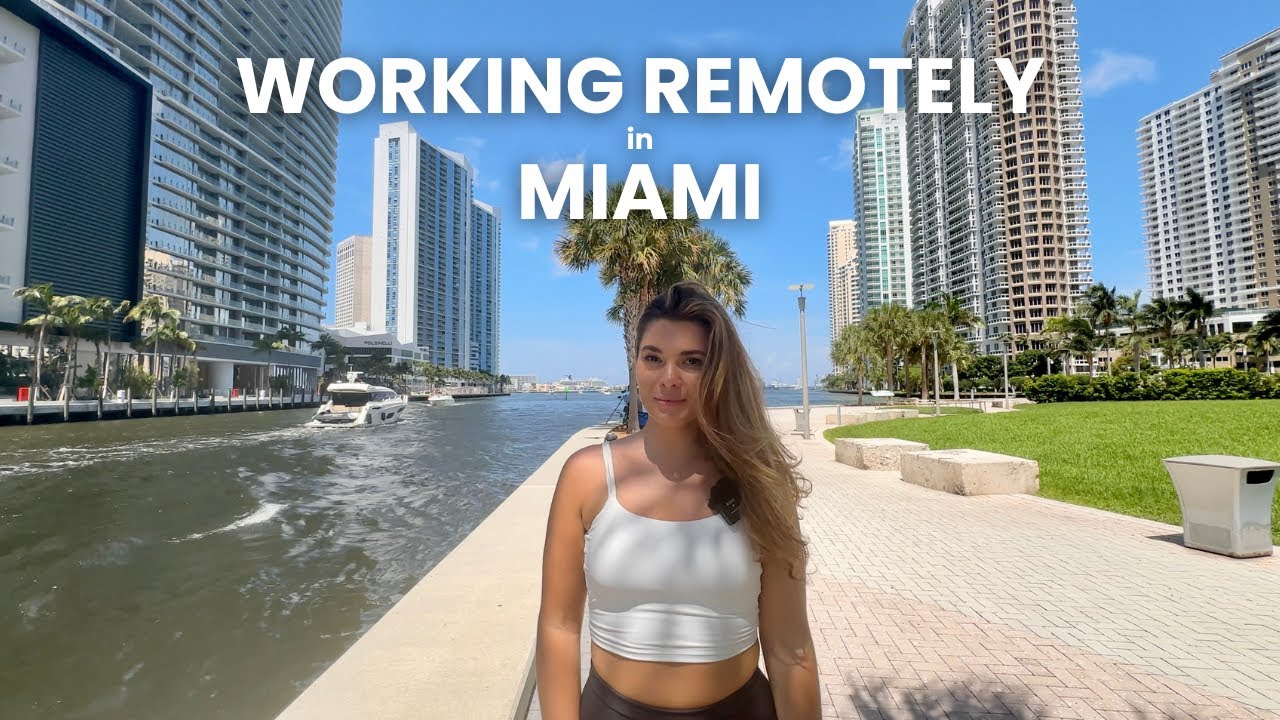 Living and working remotely in Miami Brickell