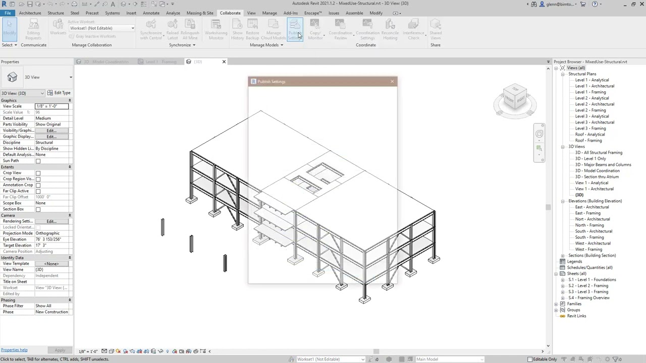 Autodesk Publishing Cloud Revit Models