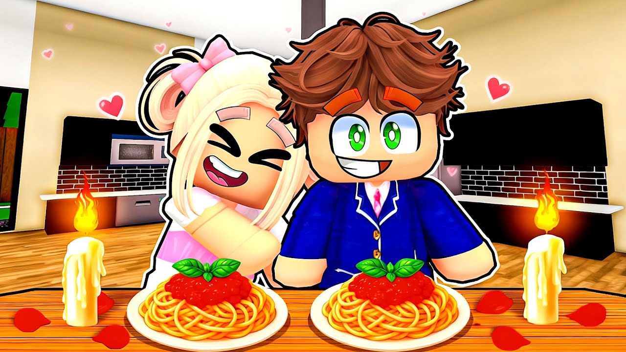 MAŁA AMI POSZŁA NA RANDKĘ z ADASIEM na BROOKHAVEN w ROBLOX!