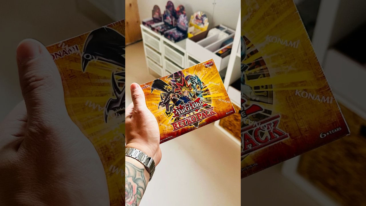 OPENING YU-GI-OH! : RETRO PACK - REPRINT 2020 #yugioh #opening #asmr #short #shorts