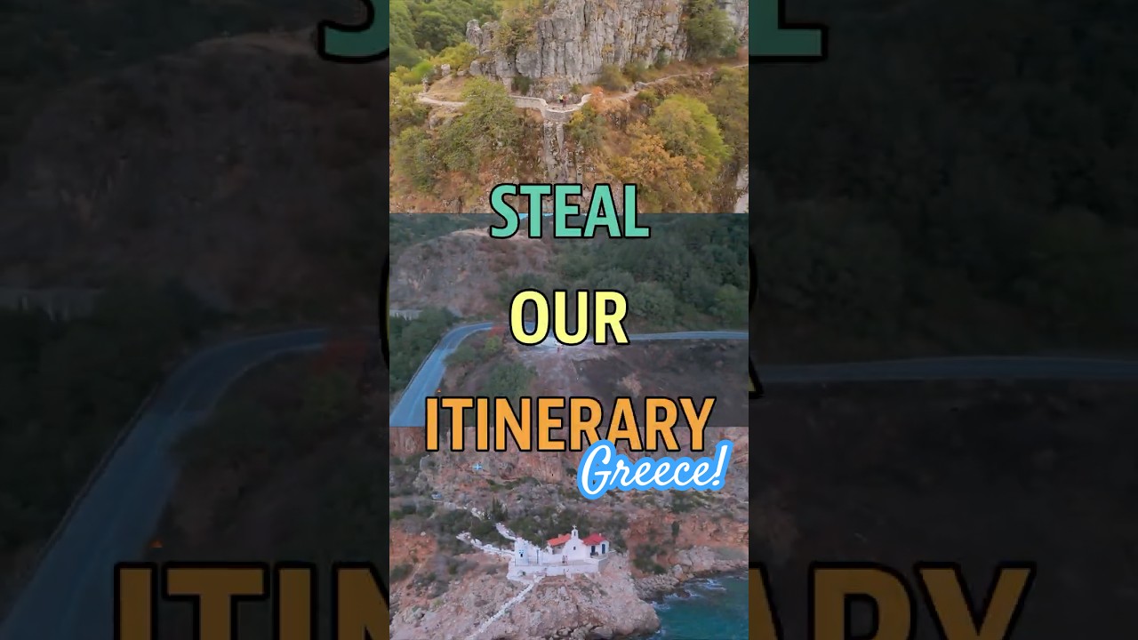 Plan the Perfect Greece Trip! 2 Week Itinerary 💙 #greece #travel #itinerary