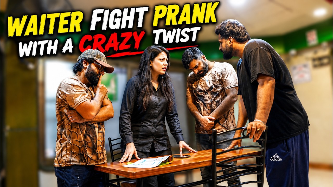 Waiter Fight Prank With A Crazy Twist | Desi Pranks 2.0