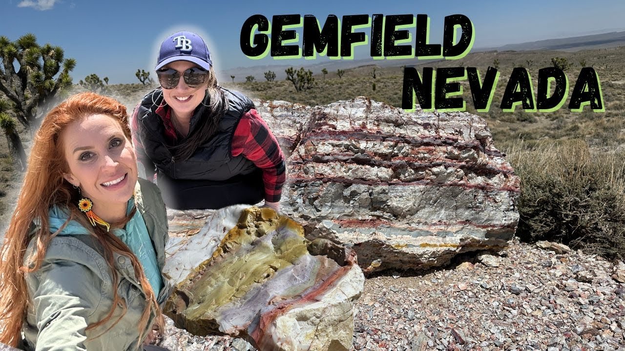 GEMField in Goldfield Nevada pt1 Rockhound life