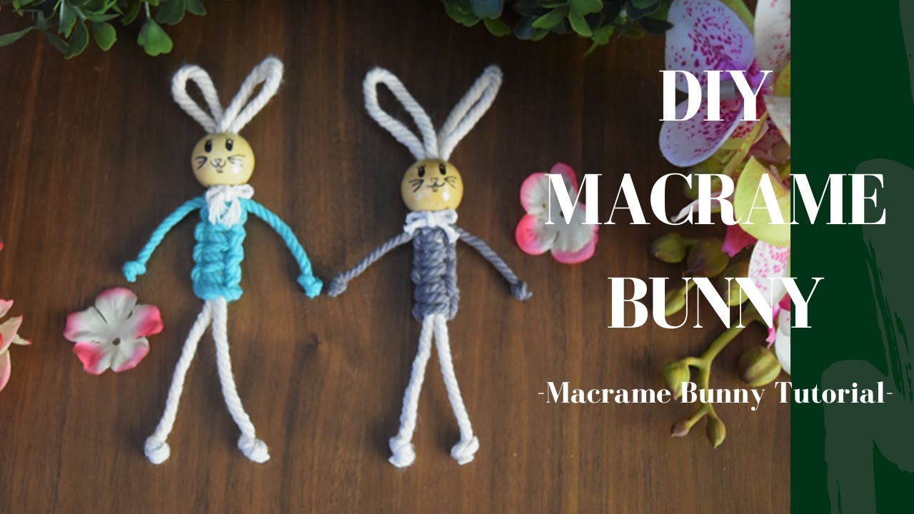 DIY MACRAME BUNNY || Macrame Bunny Tutorial