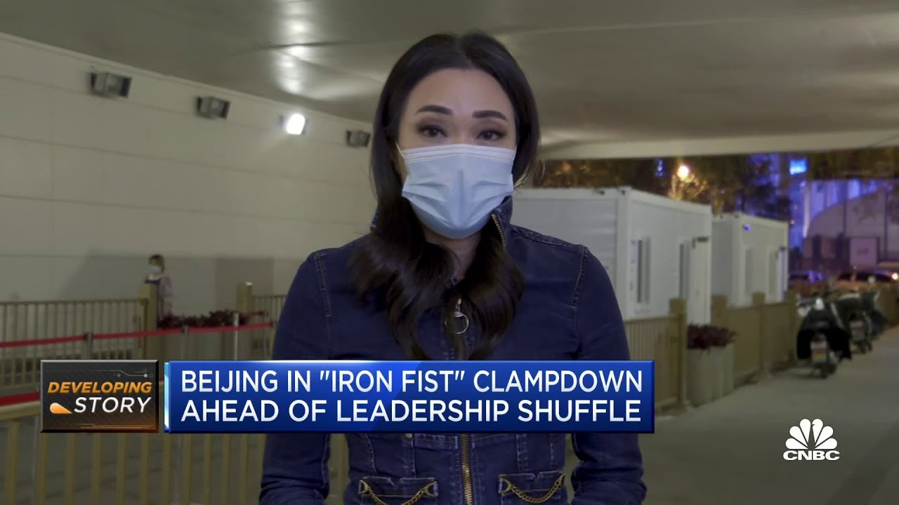 Beijing in 'iron fist' security, Covid clampdown ahead of key leadership shuffle