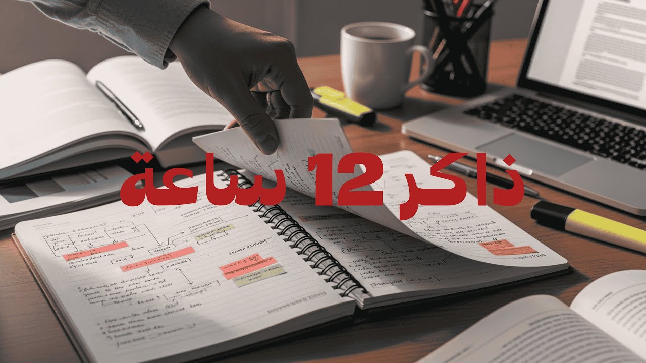 إزاي تذاكر 12 ساعة في اليوم من غير تعب؟ (3 أسرار خطيرة)