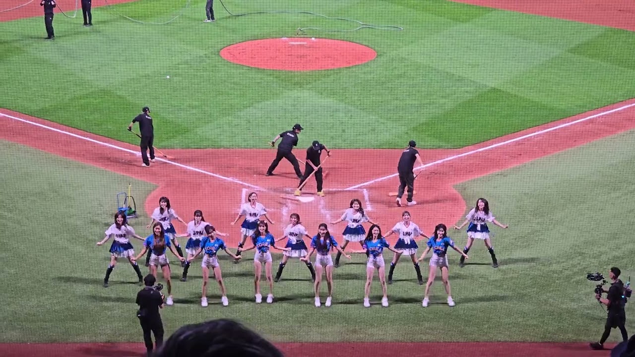 20240722 한일드림플레이어즈 게임 한일 치어리더 합동 공연(Twice - Cheer up)
