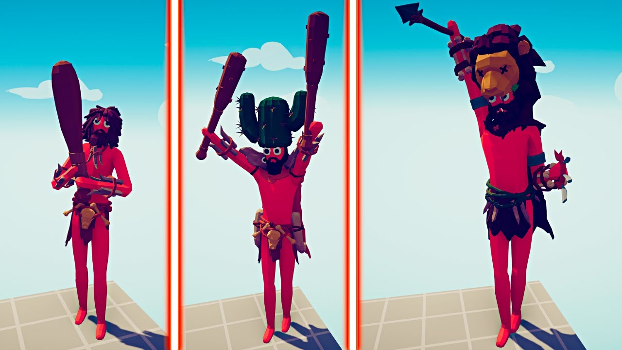 EVOLUTION OF CLUBBER - Totally Accurate Battle Simulator | TABS