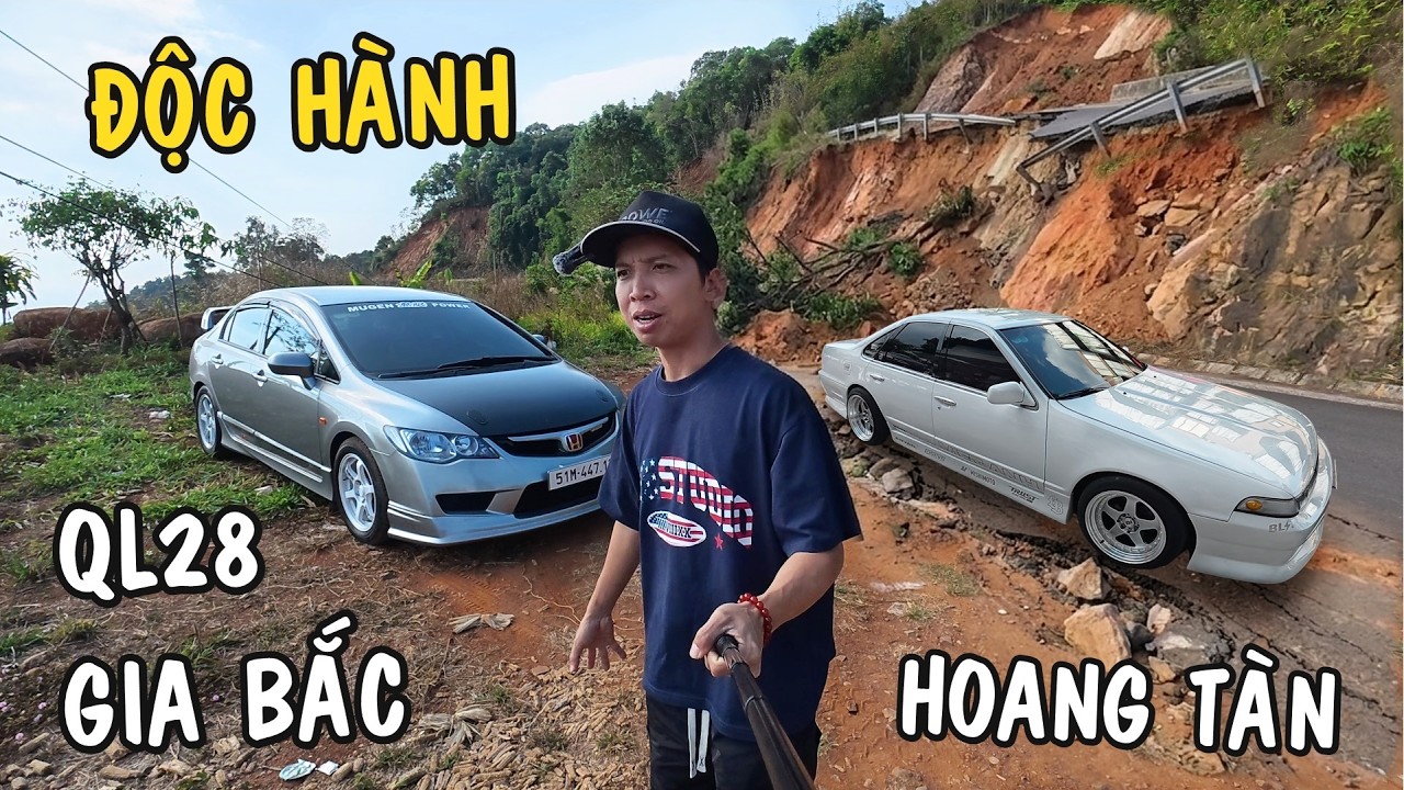 TOUR ĐỘC H&Agrave;NH - Một M&igrave;nh Tr&ecirc;n Đ&egrave;o Gia Bắc, QL28 Hoang T&agrave;n Sau Những Cơn B&atilde;o