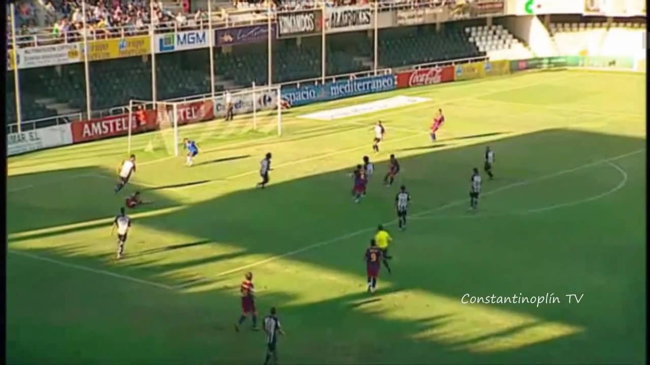 2010-2011 - J03 - FC Cartagena 5 - FC Barcelona B 1.wmv