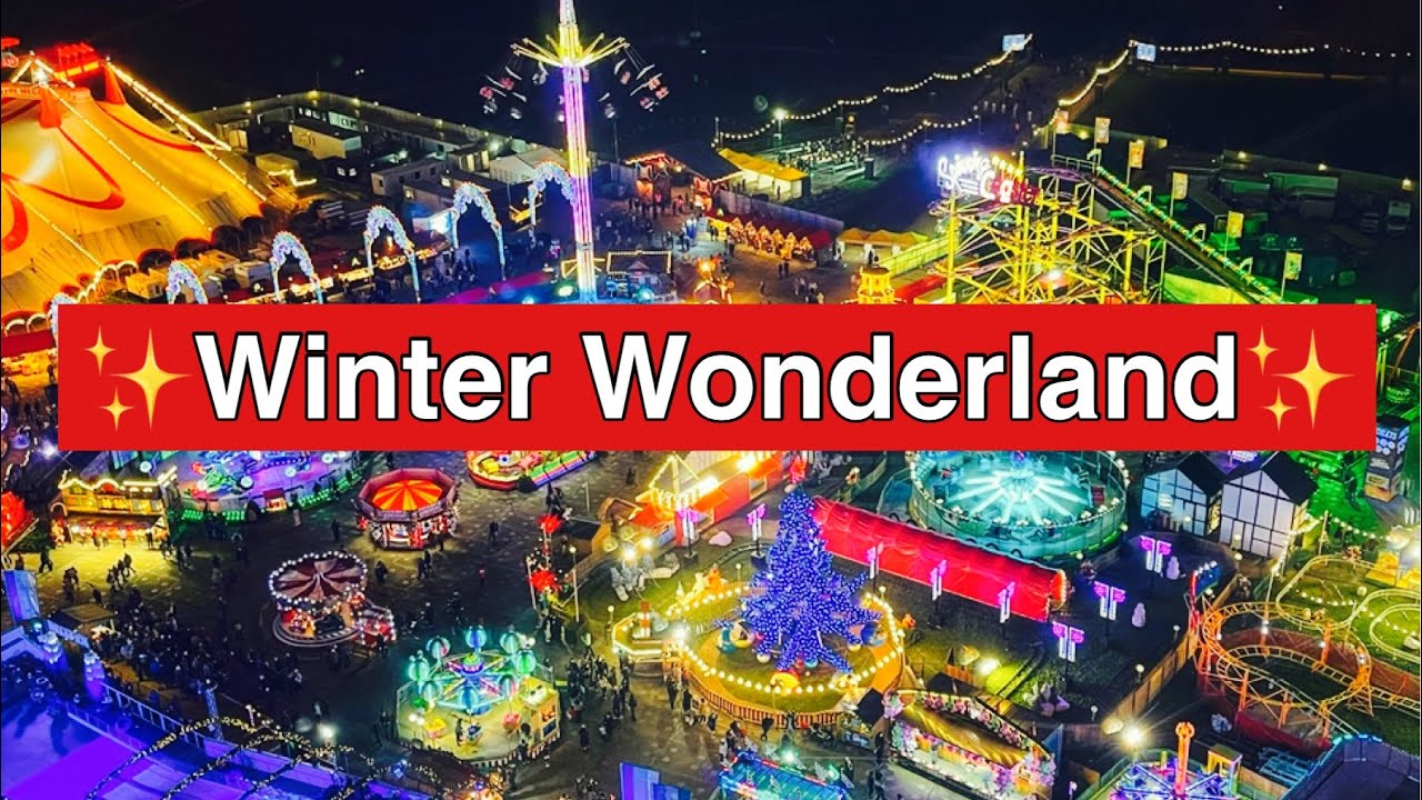 🇬🇧 London Winter Wonderland 2025 in Hyde Park (Day & Night): A Magical Adventure!✨