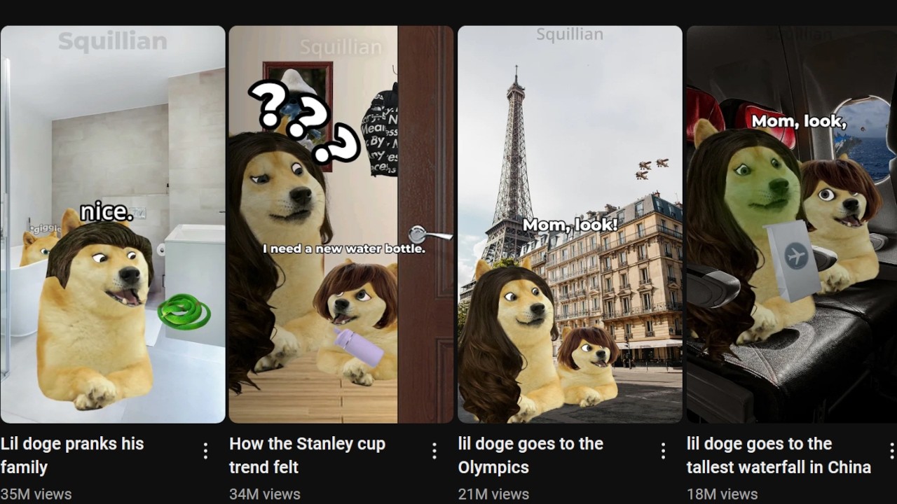 How I ( @Squillian ) make my animated Doge shorts