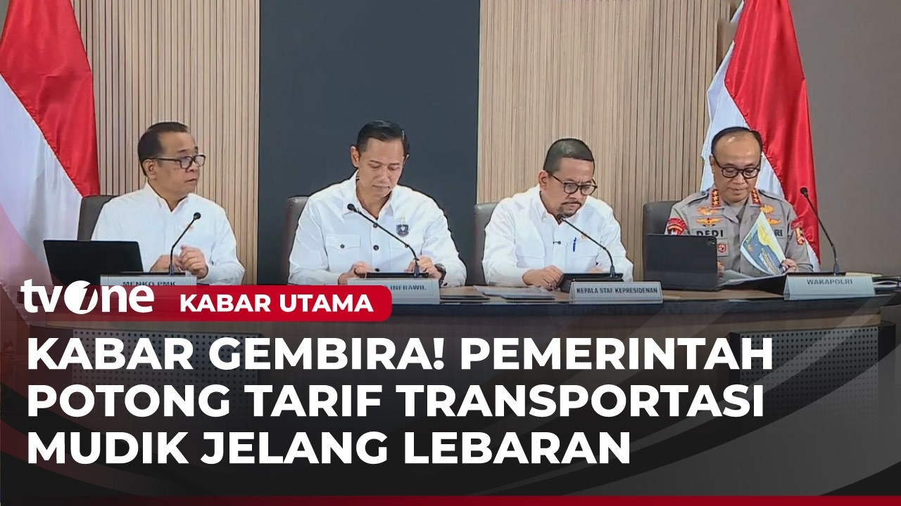 Mudik Lebaran Lebih Murah Pemerintah Beri Diskon Tarif Transportasi | Kabar Utama