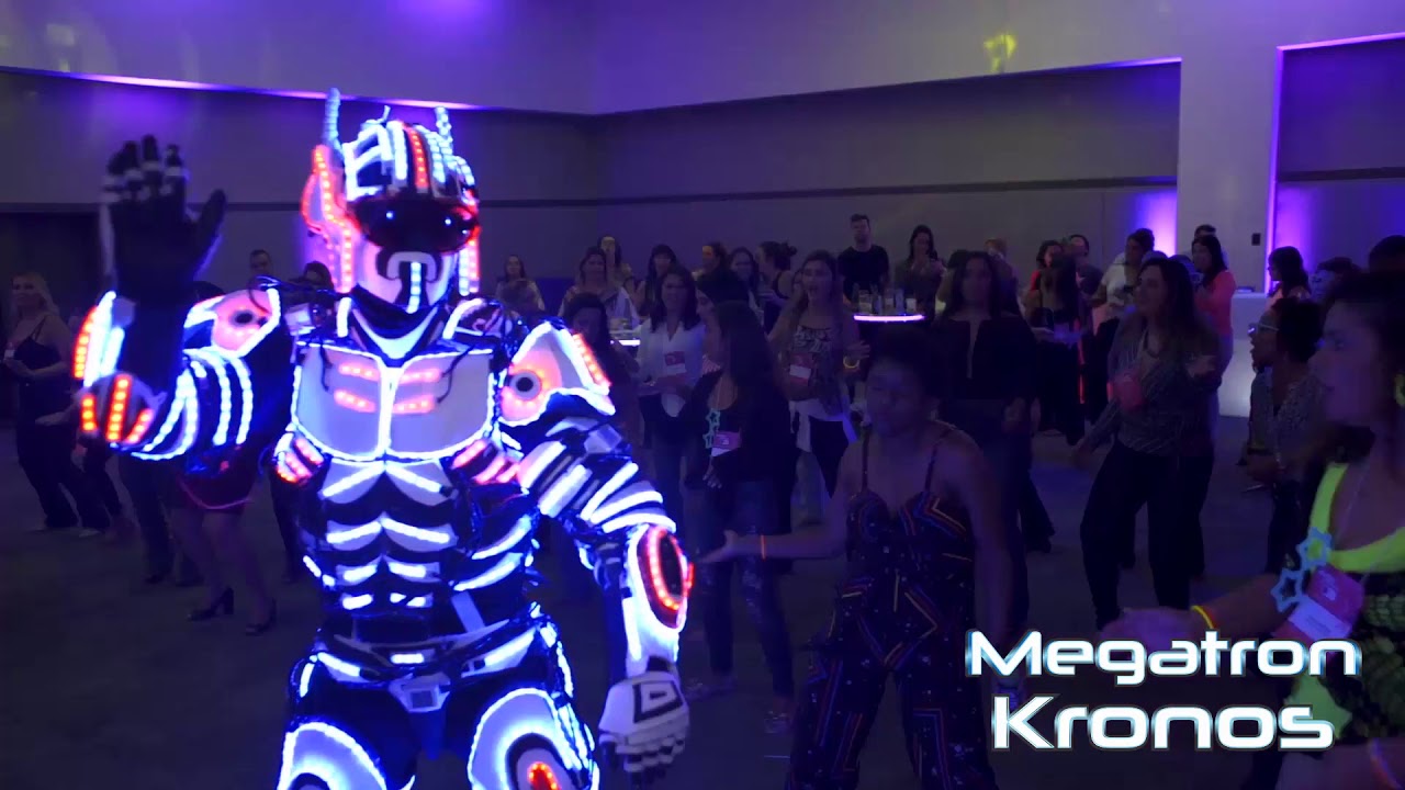 Robô de Led Megatron Kronos