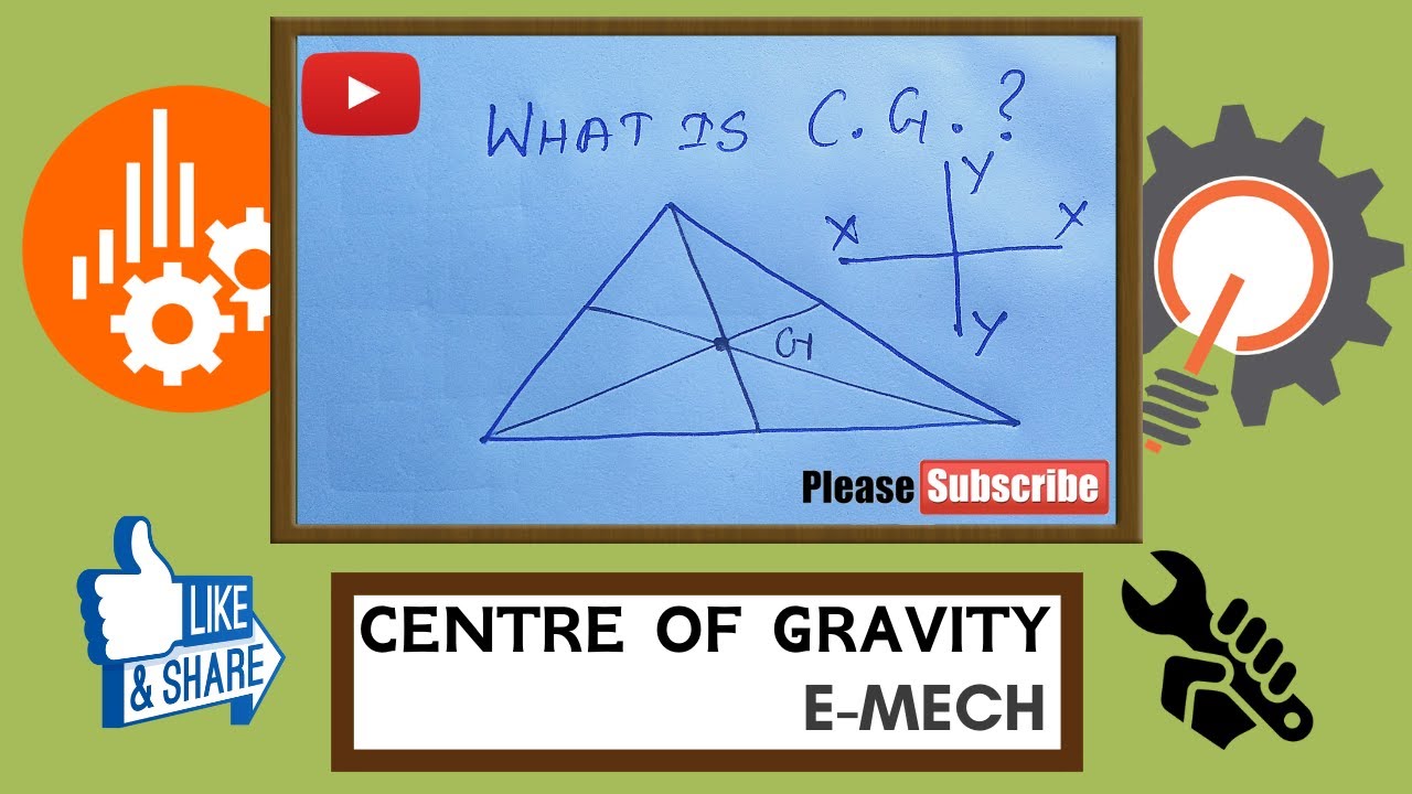 CENTRE OF GRAVITY | E- MECH | JELET | ARUN PAUL.