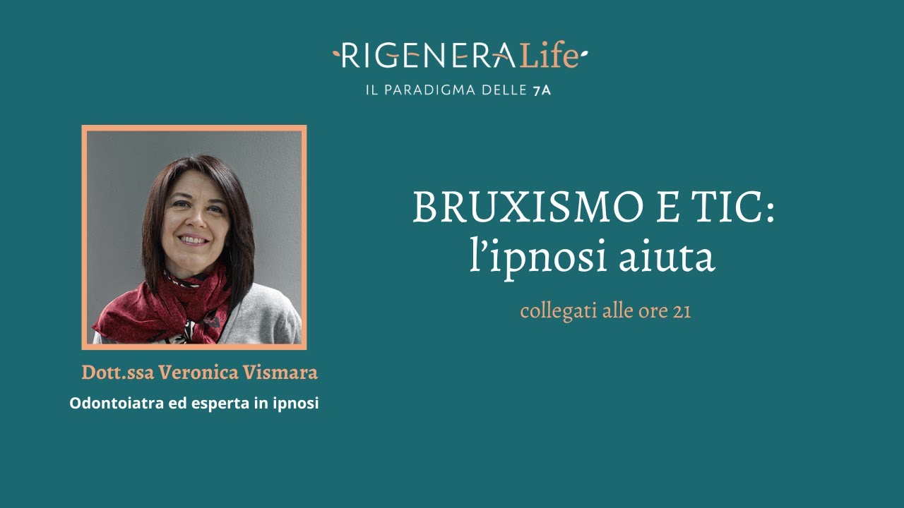 BRUXISMO E TIC: l’ipnosi aiuta
