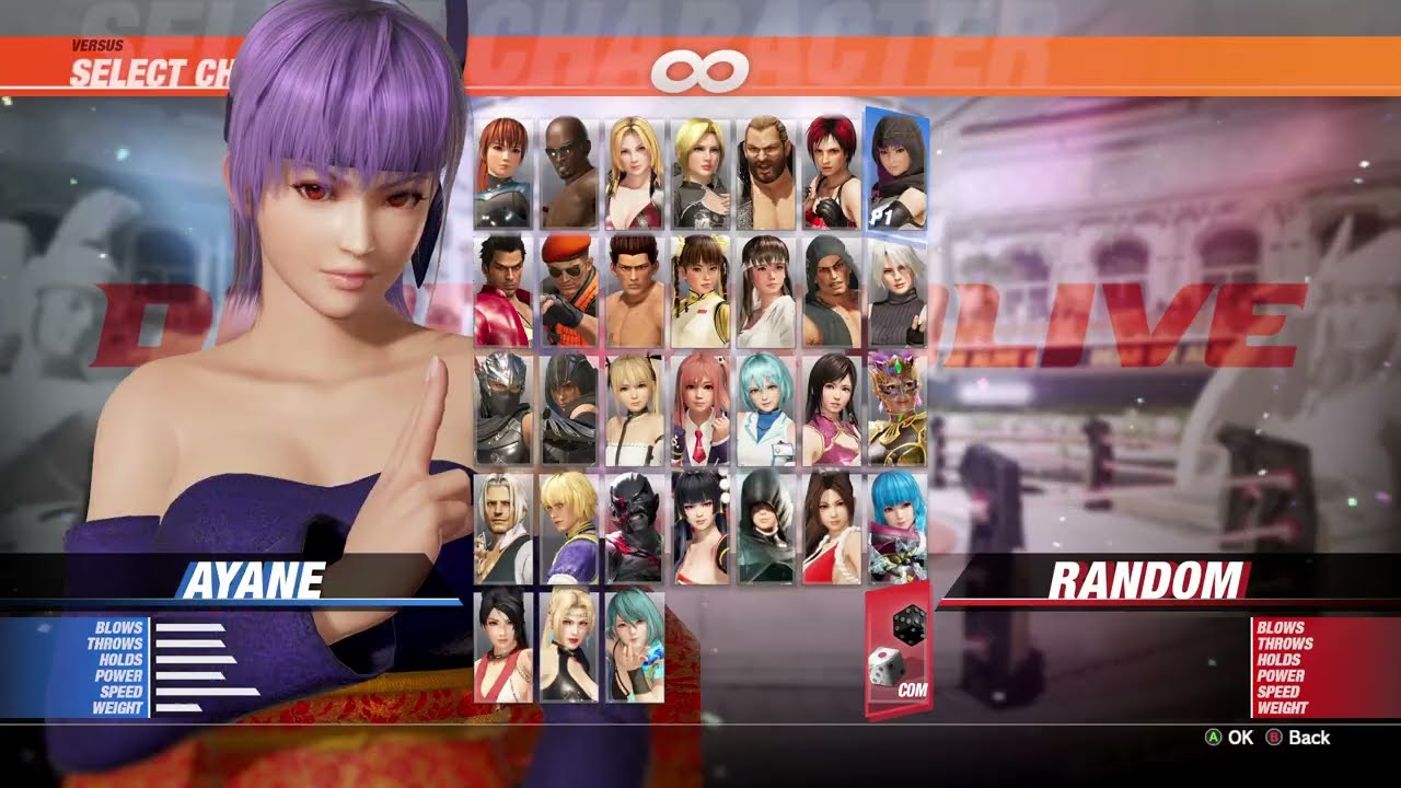 Dead or Alive 6 - Ayane Cos. 4 - Versus Com. 8