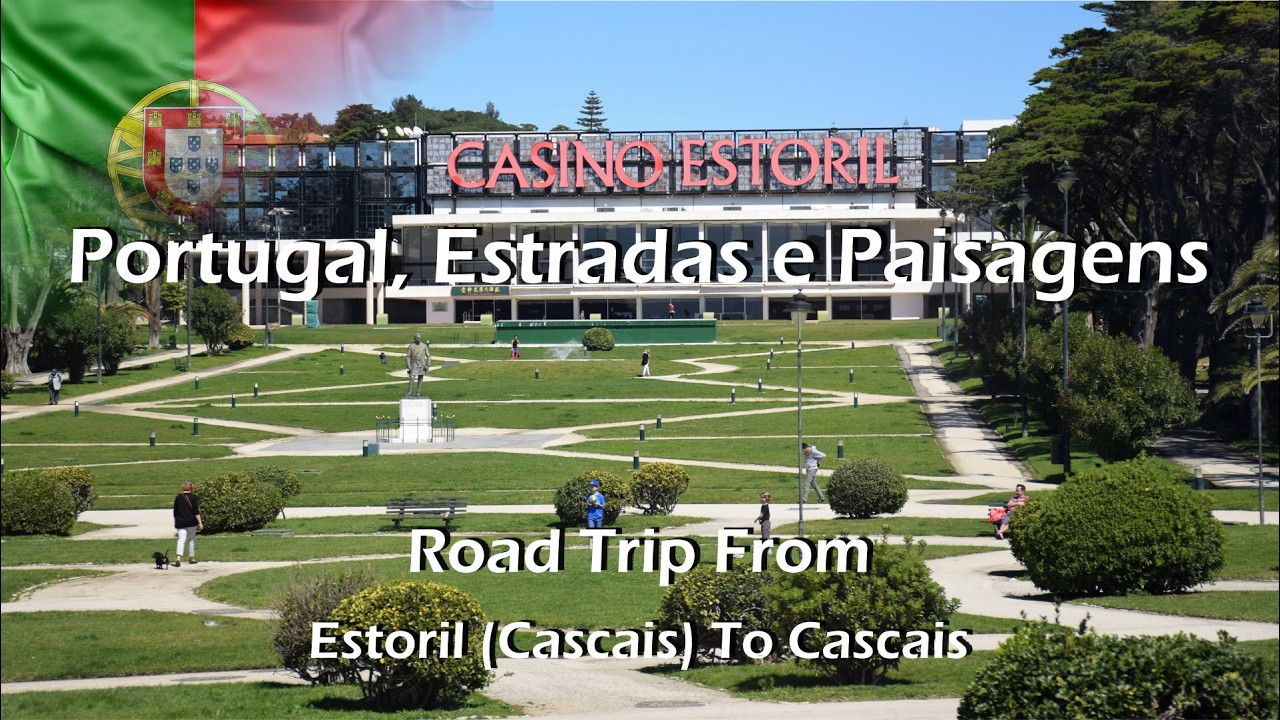 VIAGEM DO ESTORIL A CASCAIS, PORTUGAL, DJI OSMO ACTIOM, DRIVING, MARGINAL, TRIP