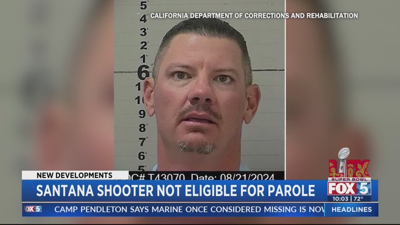 Santana High shooter not eligible for parole