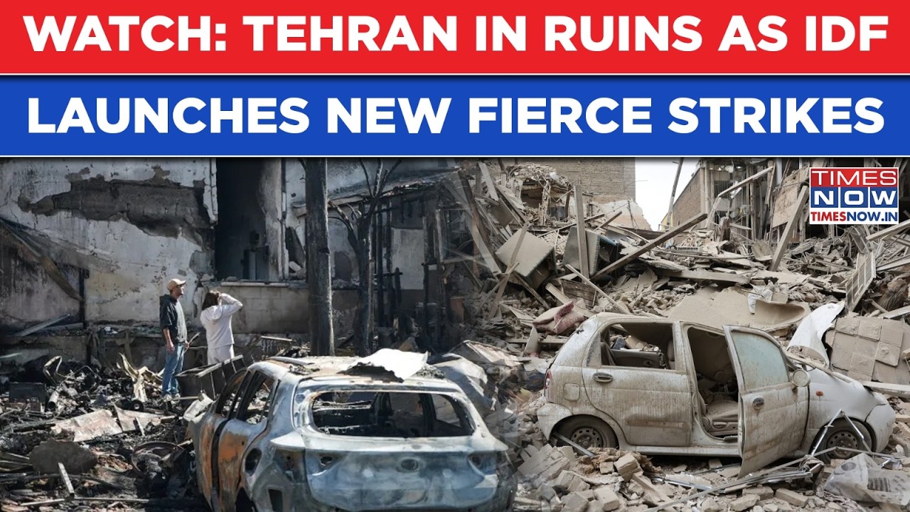 Iran War: Tehran In Ruins As IDF Strikes | IRGC Refuses To Back Down, Launches 70th Attack Wave