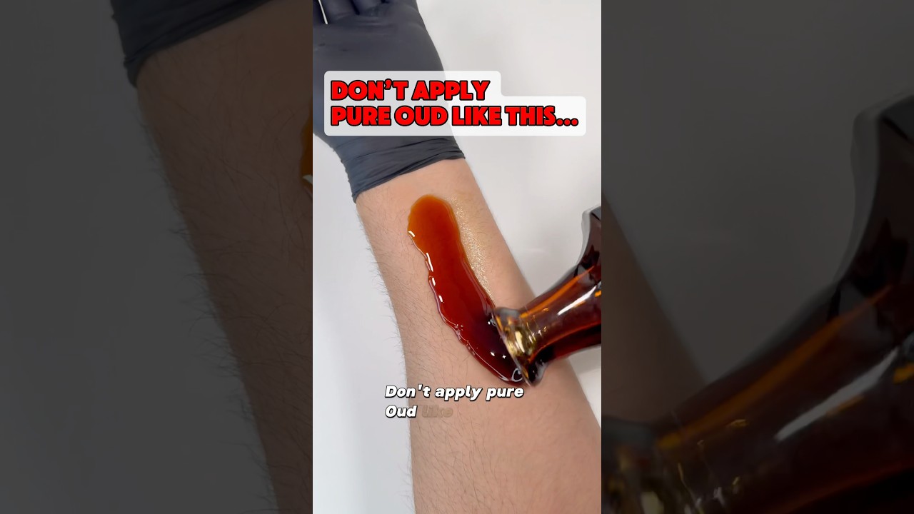 Dont Apply Pure Oud Like This&hellip;🤨 #perfume