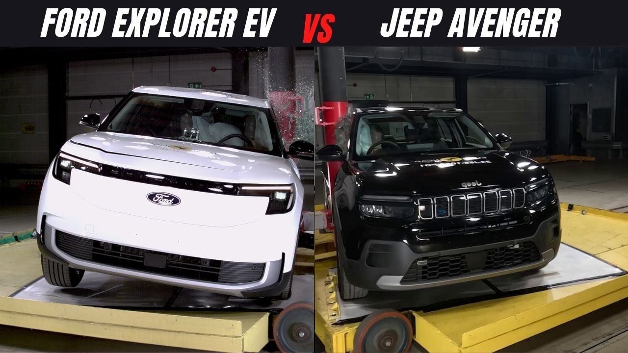 Ford Explorer EV против Jeep Avenger EV: сравнительные краш-тесты — что безопаснее?