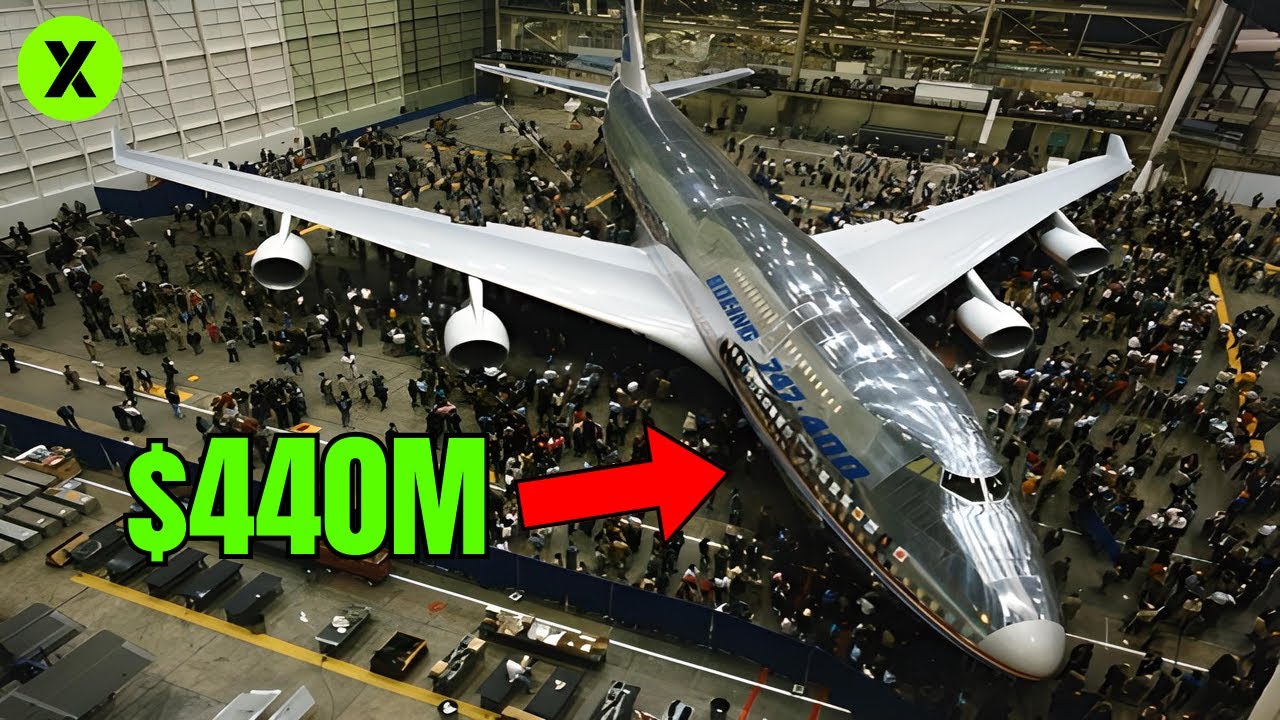 COMMENT se CONSTRUIT un AVION COMMERCIAL✈️ | VOICI COMMENT est FABRIQUÉ l'Avion BOEING 747-8
